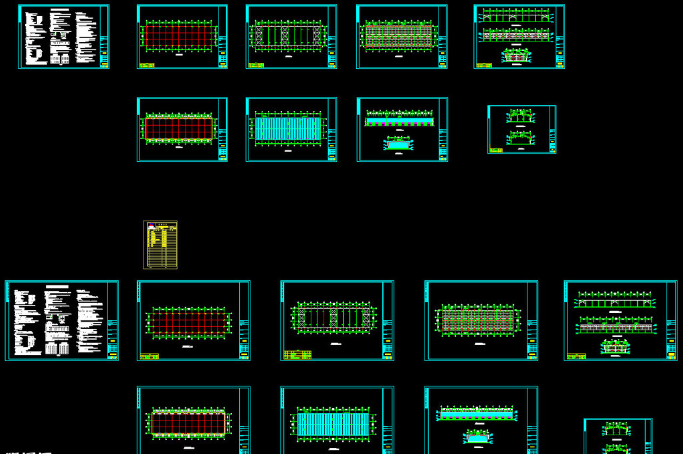 阿勒泰钢结构厂房图纸