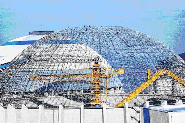 阿勒泰电厂网架工程